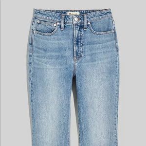 Madewell Curvy Perfect Vintage Straight Jeans
